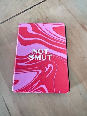 NOT SMUT - page. Pink & Cherry Swirl Kindle Case